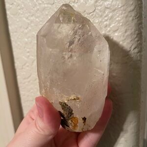 Clear Quartz Crystal Point from California